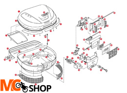 GIVI Z612N CZARNY NYLONOWY DRĄŻEK E52