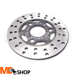 Tarcza hamulcowa TECNO do skuterów 4309009 QM50QT-6A, BT50QT, Yamaha YE 80, YA 50, YA 25, PGO Big Max 90, Big Max 50, MBK YE 50,