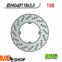 NG TARCZA HAMULCA PRZÓD HONDA CR 125/250 (89) NG198