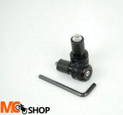 KONCOWKA KIEROWNICY 14/26mm ALUM CZARNA RYFLOWANA