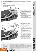STELAŻ KUFRA TYŁ SHAD BMW R1200 GS - 13/15 STELAŻ KUFRA TYŁ SHAD BMW R1200 GS - 13/15