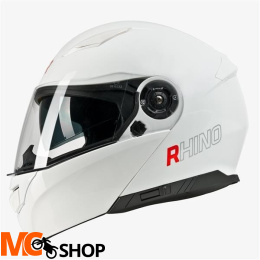 Kask szczękowy Rhino Highway Biały