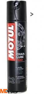 MOTUL C2+ ROAD+ 400ML smar do łańcucha w sprayu (biały)