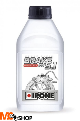 IPONE PŁYN HAMULCOWY BRAKE FLUID DOT 5,1 500ML SYN