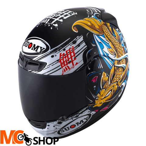 Kask SUOMY APEX JAPAN BLACK/GOLD integralny Kask SUOMY APEX JAPAN BLACK/GOLD integralny