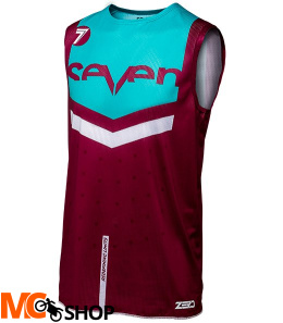 KOSZULKA SEVEN ZERO FLITE MAROON/AQUALITE 2018