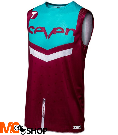 KOSZULKA SEVEN ZERO FLITE MAROON/AQUALITE 2018 KOSZULKA SEVEN ZERO FLITE MAROON/AQUALITE 2018
