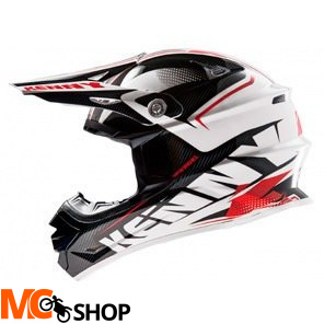 KENNY KASK OFF-ROAD PERFORMANCE 14 BLACK-RED
