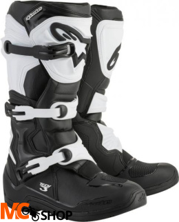 ALPINESTARS(MX) buty TECH 3 biały/czarny