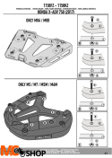GIVI 1156FZ STELAŻ KUFRA CENTRALNEGO HONDA X-ADV 750 GIVI 1156FZ STELAŻ KUFRA CENTRALNEGO HONDA X-ADV 750
