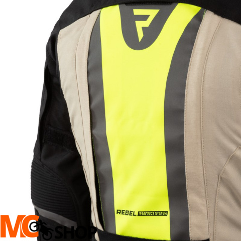 REBELHORN KURTKA TEKSTYL. HARDY II LADY BLACK/SAND