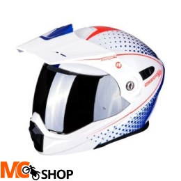 SCORPION KASK DUALE ADX-1 HORIZON PEARL WH-R-BLUE