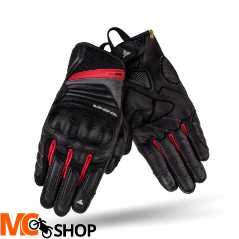 SHIMA RĘKAWICE MOTOCYKLOWE RUSH GLOVES MEN RED SHIMA RĘKAWICE MOTOCYKLOWE RUSH GLOVES MEN RED