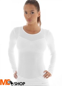 Brubeck LS11610 Koszulka damska z długim rękawem COMFORT WOOL kremowy
