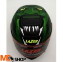 LAZER Kask Motocyklowy RAFALE Oni Zielony Czarny LAZER Kask Motocyklowy RAFALE Oni Zielony Czarny