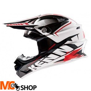 KENNY KASK OFF-ROAD PERFORMANCE 14 BLACK-RED