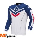 KENNY KOSZULKA OFF-ROAD TITANIUM WHITE/BLUE/RED