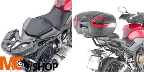 GIVI 1176FZ STELAŻ KUFRA CENTRALNEGO (BEZ PŁYTY) HONDA CB GIVI 1176FZ STELAŻ KUFRA CENTRALNEGO (BEZ PŁYTY) HONDA CB