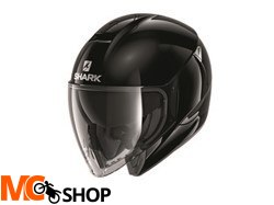 CITYCRUISER Kask otwarty SHARK BLANK czarny