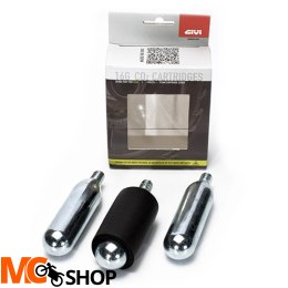 GIVI S450KIT ZESTAW NAPRAWCZY DO OPON (NABOJE CO2 Z GWINTEM)