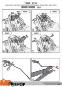 GIVI 1165FZ STELAŻ KUFRA CENTRALNEGO (BEZ PŁYTY) HONDA CB 1000 R GIVI 1165FZ STELAŻ KUFRA CENTRALNEGO (BEZ PŁYTY) HONDA CB 1000 R