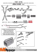 GIVI 1165FZ STELAŻ KUFRA CENTRALNEGO (BEZ PŁYTY) HONDA CB 1000 R GIVI 1165FZ STELAŻ KUFRA CENTRALNEGO (BEZ PŁYTY) HONDA CB 1000 R