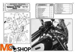 Kappa AS71A Moc.Szyby Yamaha Xv 535 Virago (89-00)