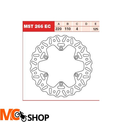 TRWTarcza hamulcowa TRW MST266EC HUSABERG FS FX TE TRWTarcza hamulcowa TRW MST266EC HUSABERG FS FX TE