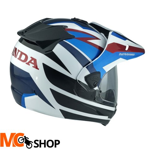 ARAI KASK OFF-ROAD TOUR-X5 HONDA AFRICA TWIN BLUE ARAI KASK OFF-ROAD TOUR-X5 HONDA AFRICA TWIN BLUE