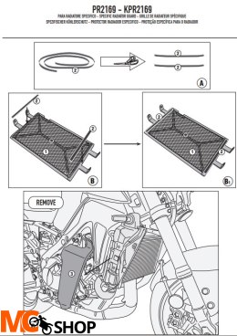 GIVI OSŁONA CHŁODNICY YAMAHA MT-09 MT-09 (24)